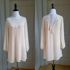 Ivory Jealous Tomato Mini Dress